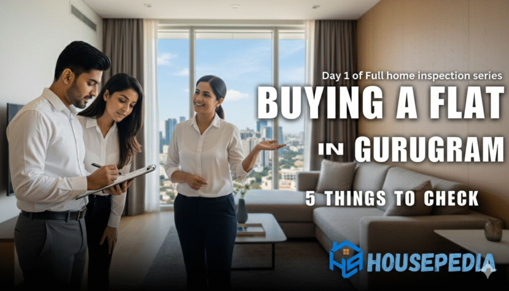 Buying a flat in gurugram: 5 things to check for a secure investment 1 Buying a flat in gurugram: 5 things to check for a secure investment