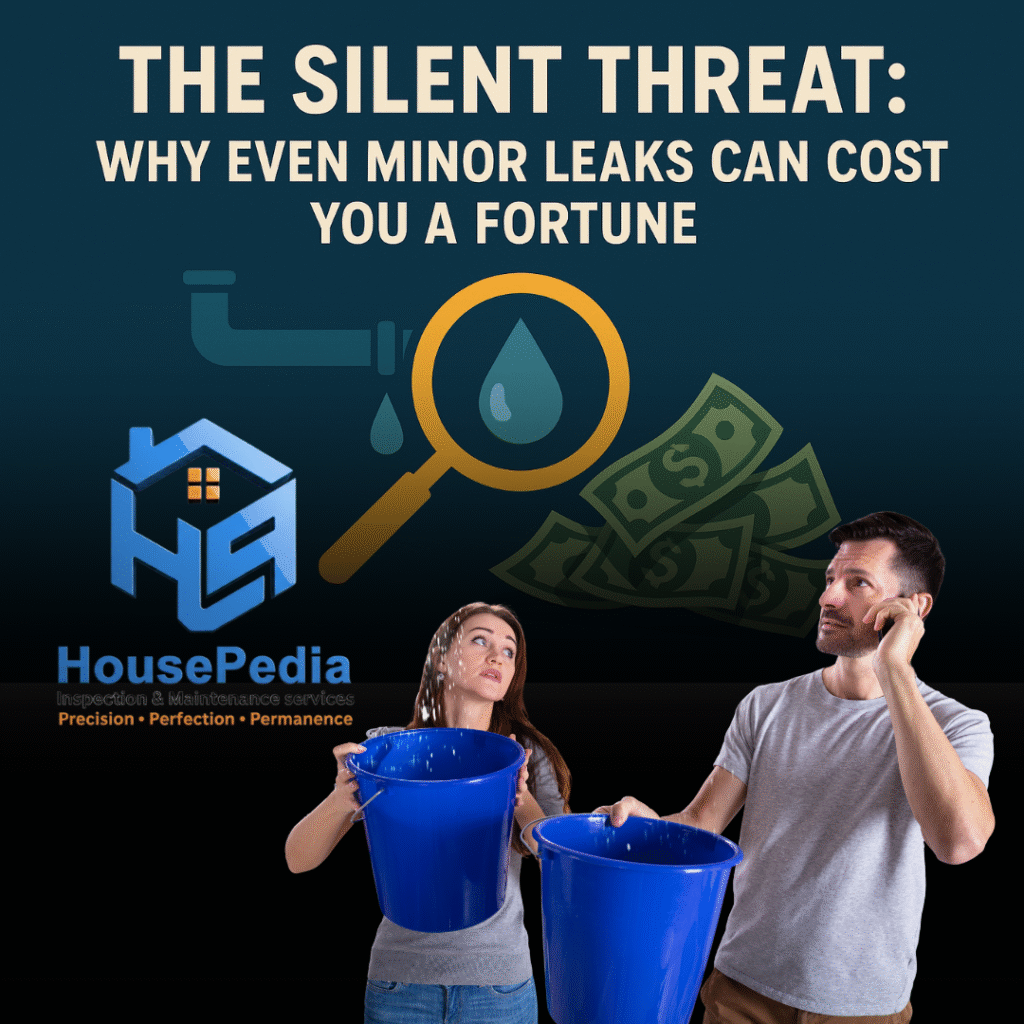 The silent threat of water leakage The silent threat of water leakage