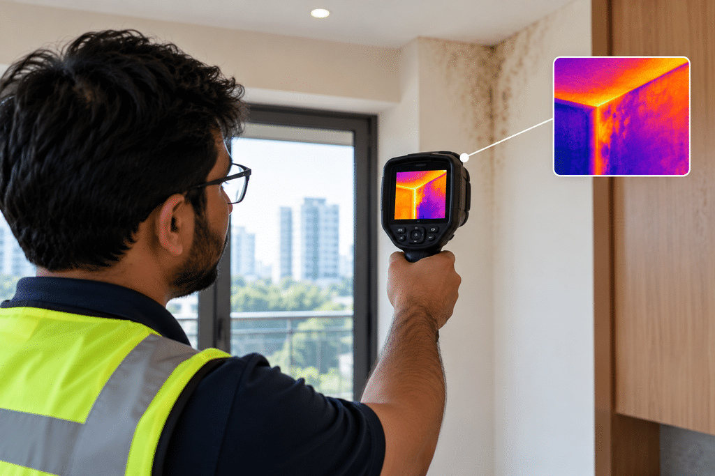 Infrared thermal imaging camera in home inspection: detect hidden issues 1 Thermal imaging camera