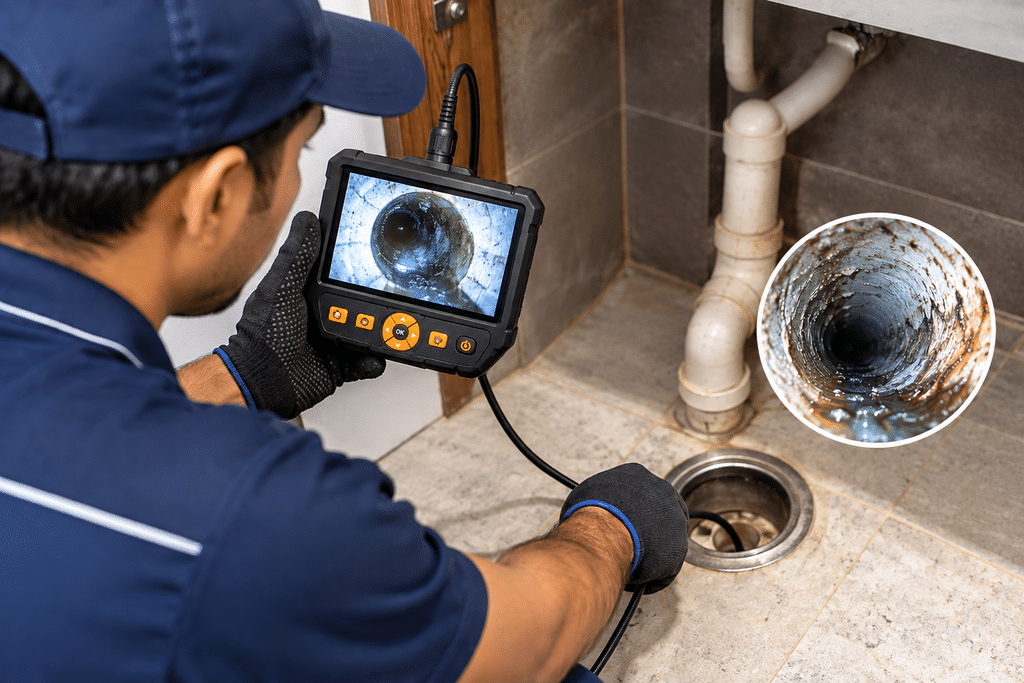 Borescope-camera-in-home-inspection