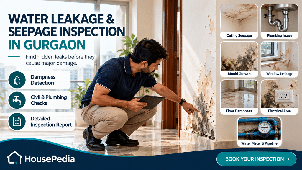 Seepage inspection in gurgaon