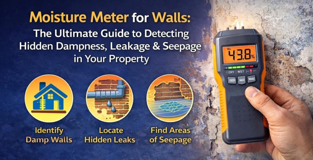 Moisture and dampness problems in delhi ncr homes