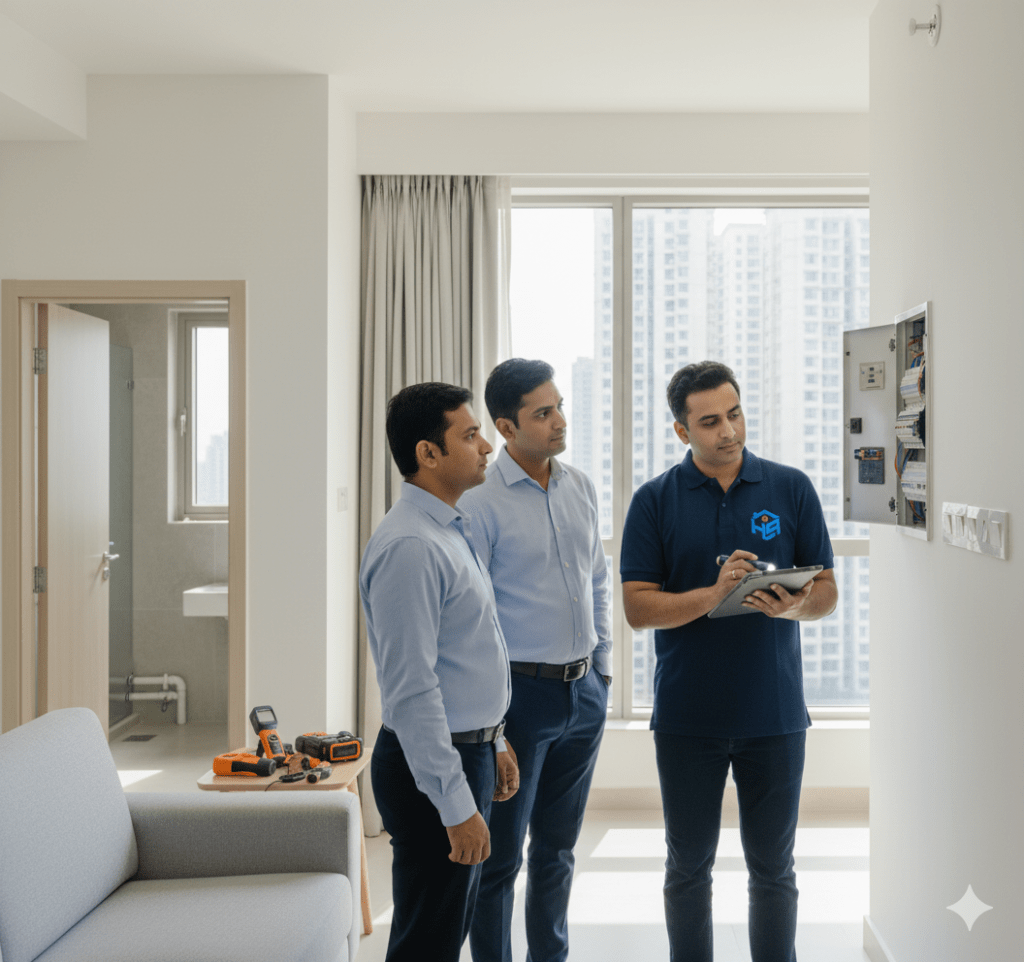 Home inspection before buying a flat