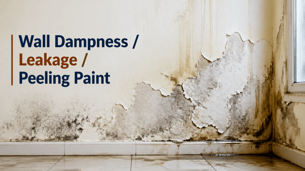 Home inspection tools detecting hidden leakage and dampness