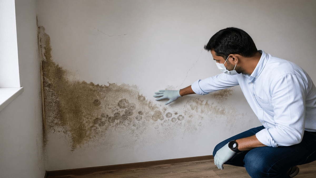 Home inspection services gurgaon price damp wall issue detection