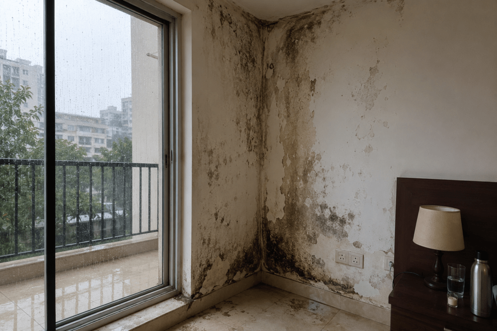 Water leakage in house