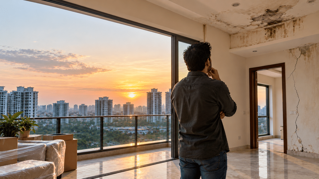 You paid ₹1. 5 crore for your dream flat. What if you never verified what you actually bought? 1 Pre possession inspection gurgaon