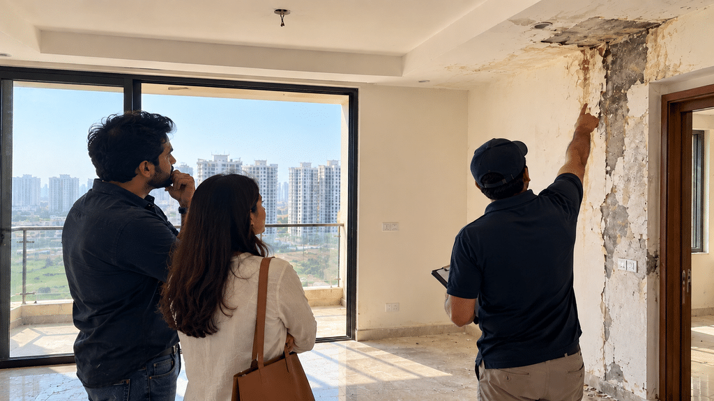You paid ₹1. 5 crore for your dream flat. What if you never verified what you actually bought? 2 Pre possession inspection gurgaon