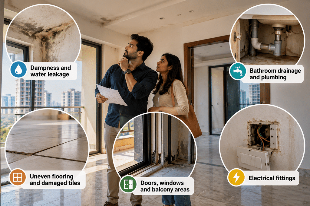 You paid ₹1. 5 crore for your dream flat. What if you never verified what you actually bought? 3 Pre possession inspection gurgaon